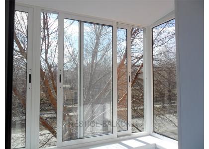 Раздвижное остекление в квартире в Мытищах