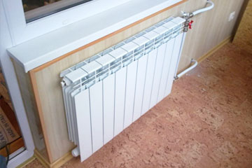 Отопление на балкон под ключ в Мытищах